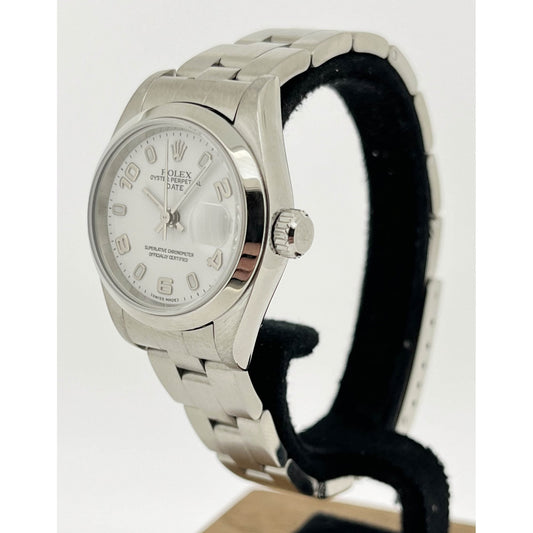 Ladies Steel Oyster Perpetual Date 79160