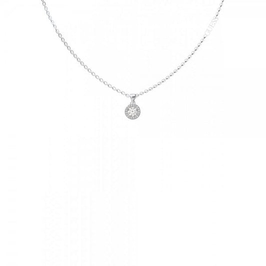 Colour My Day Silver Tone Crystal Necklace