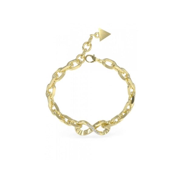 Endless Dream Gold Crystal Infinity Bracelet