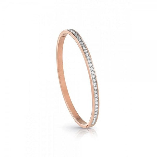 Rose Gold Plated Crystal Set Bangle