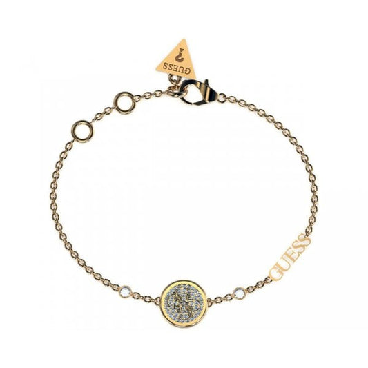 4G Crystal Coin Bracelet