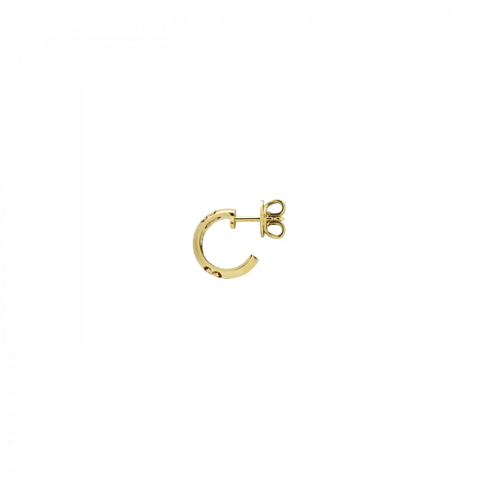 Gucci Icon Earrings 6mm Yellow Gold