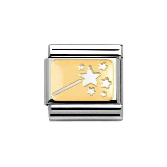 Gold Star Wand Charm