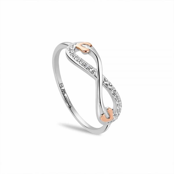 Clogau Tree of Life Infinity Silver Ring