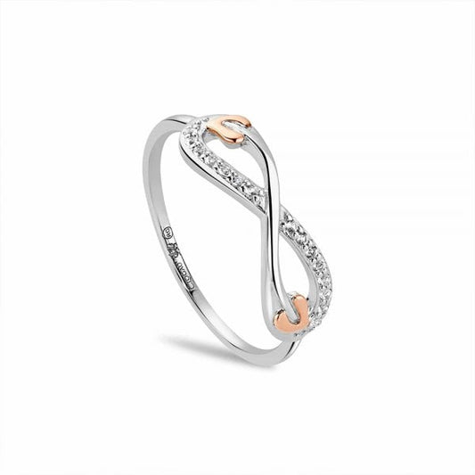 Clogau Tree of Life Infinity Silver Ring