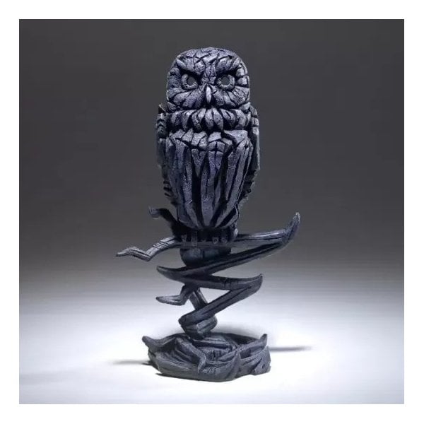 Edge Sculpture Owl - Midnight