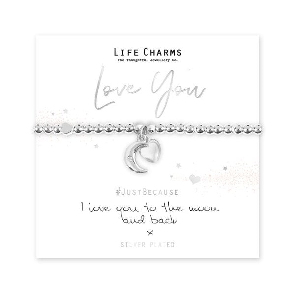 I Love You To The Moon and Back Bracelet