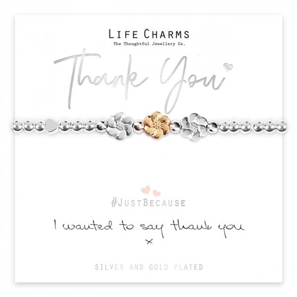 I Wanted To Say Thank You Bracelet