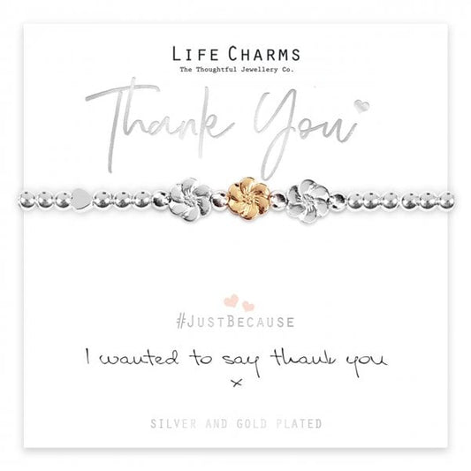 I Wanted To Say Thank You Bracelet