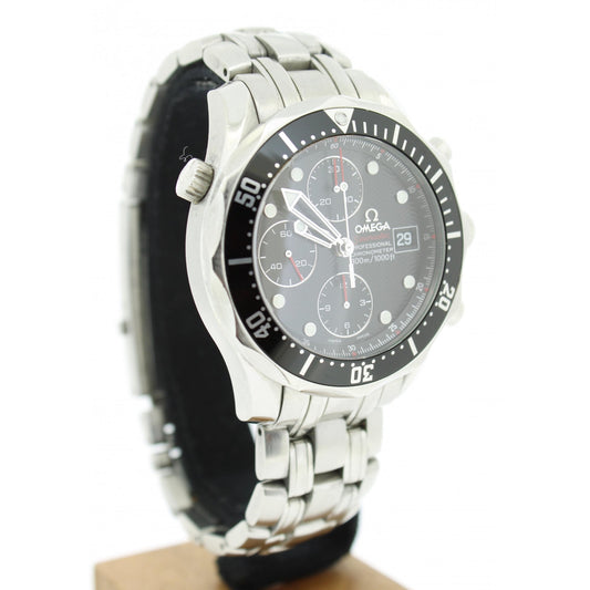 Men's Steel Seamaster Chrono 21330424001001