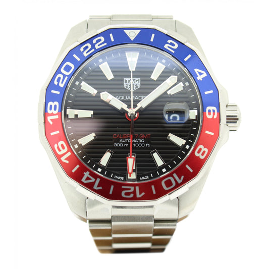Men's Steel Aquaracer GMT