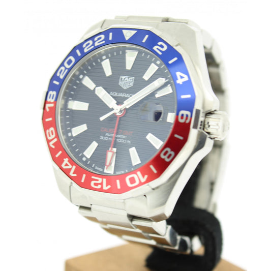 Men's Steel Aquaracer GMT