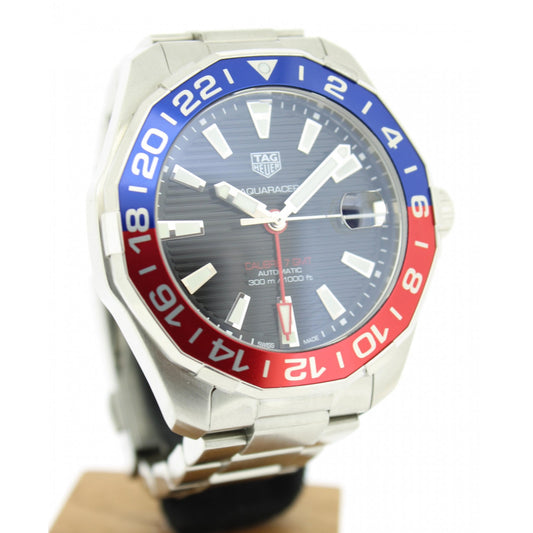 Men's Steel Aquaracer GMT