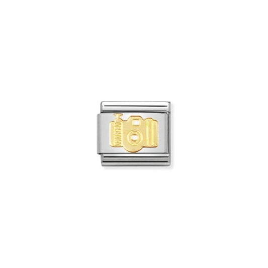 Gold Camera Charm