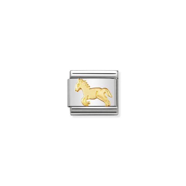 Gold Horse Charm