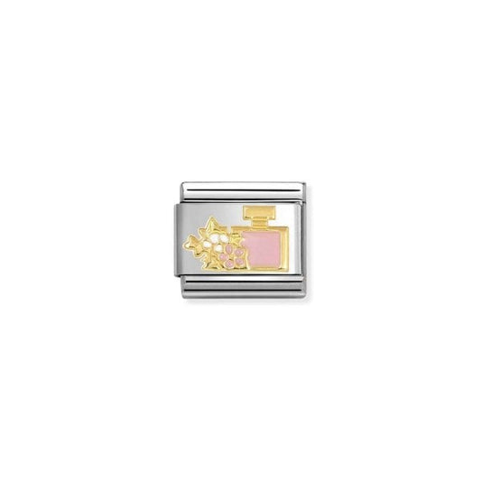 Perfume with flower PINK WHITE