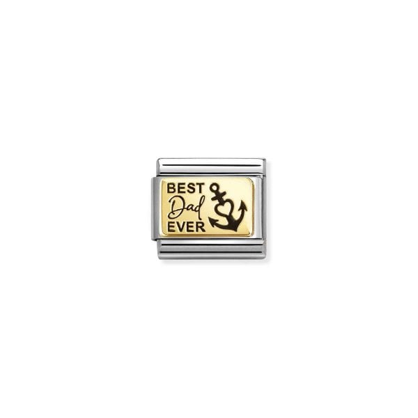 Yellow Gold Best Dad Ever