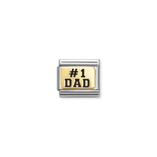 CLASSIC Gold #1 Dad Charm