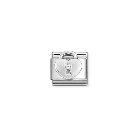 WHITE padlock