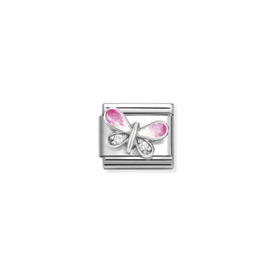 Butterfly pink WHITE