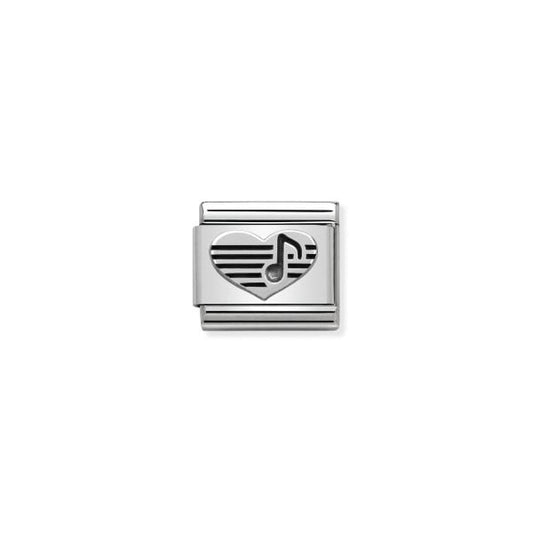 Heart with musical note