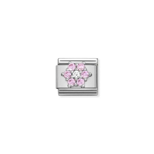 PINK and WHITE flower