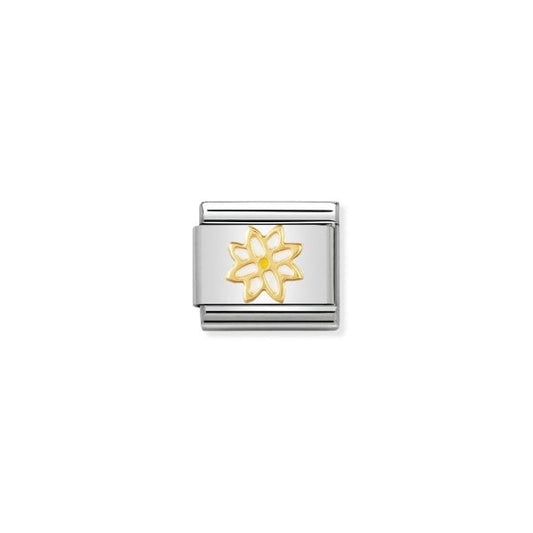 Gold Edelweiss Charm