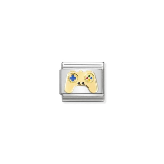 Classic 18K Gold Controller Charm