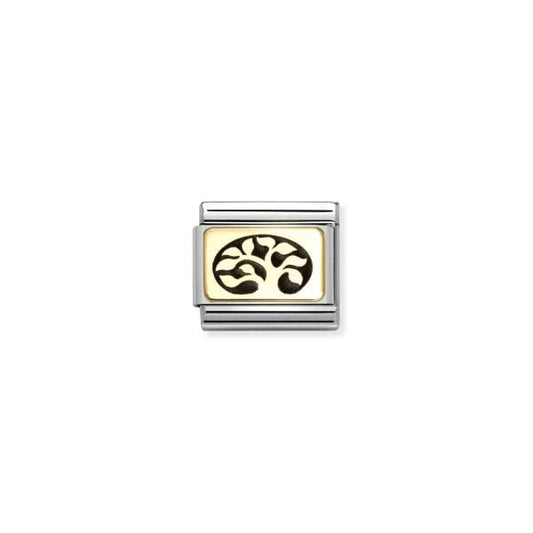 18k Gold Tree of Life Charm