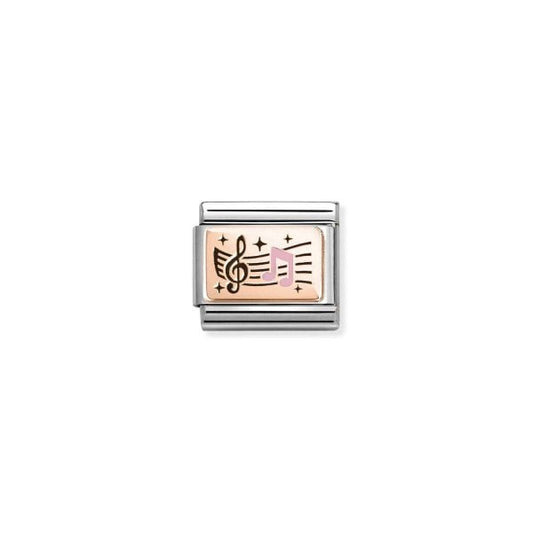 Treble clef and notes