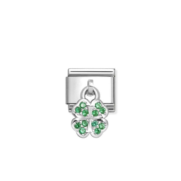 GREEN four-leaf clover