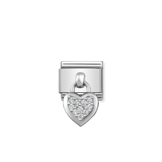 Heart Silver Charm