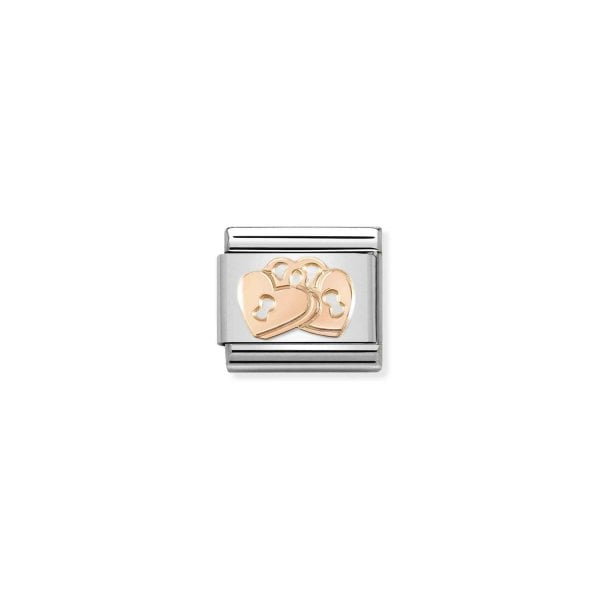 9k Rose Gold Padlocks