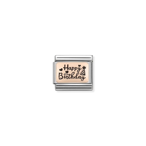 Happy Birthday italics