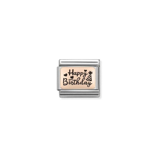 Happy Birthday italics