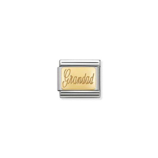 Classic 18K Gold Plated Grandad Charm