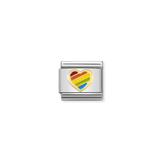 Rainbow heart