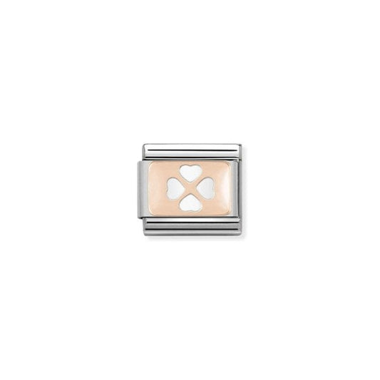 White Four-Leaf Clover
