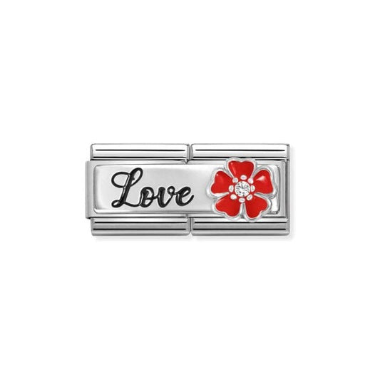 Love with flower