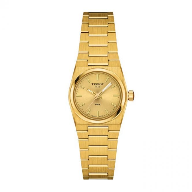 PRX Quartz 25mm Gold Plated Ladies Watch