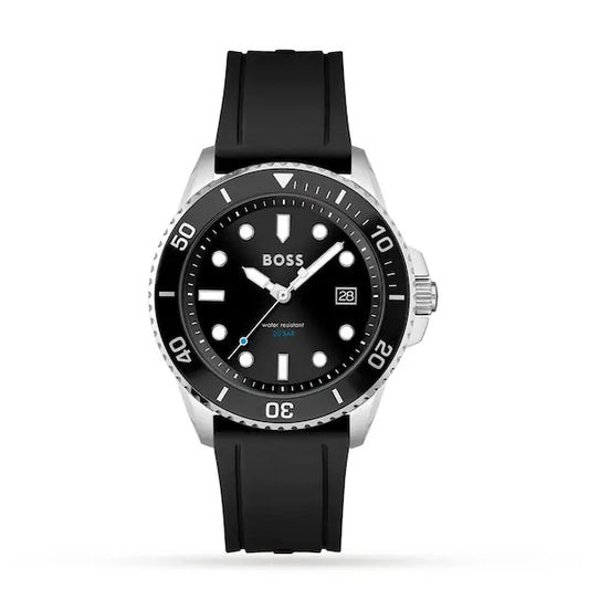 Ace Diver 43mm Rubber Strap Watch