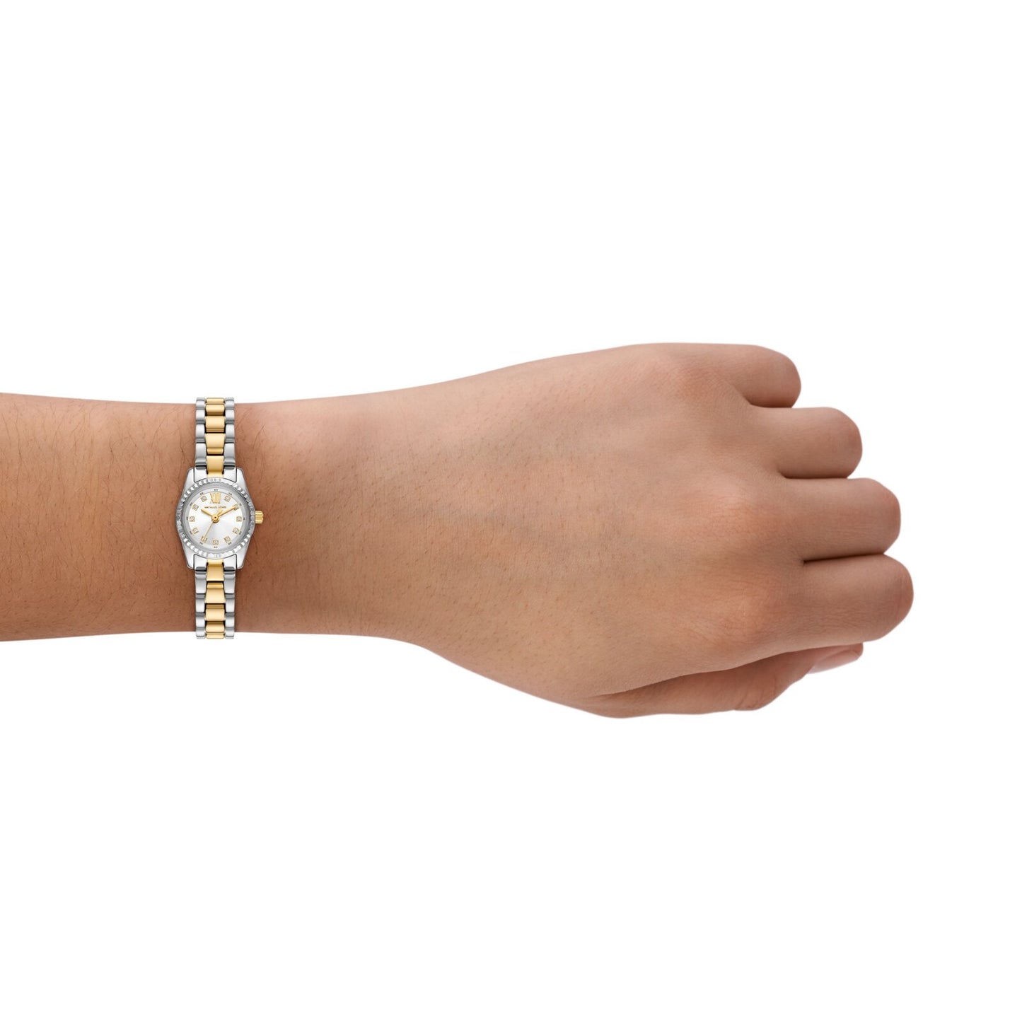 Micro Lexington Pave Two-Tone Watch