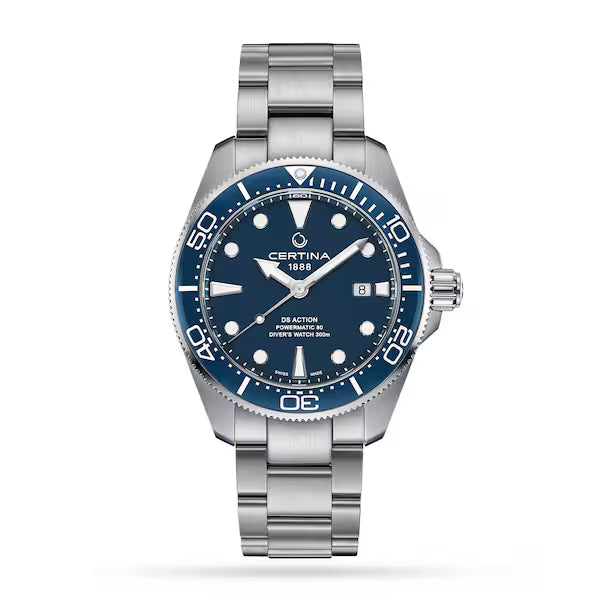 Aqua DS Action Diver Blue Dial 43mm Mens Watch