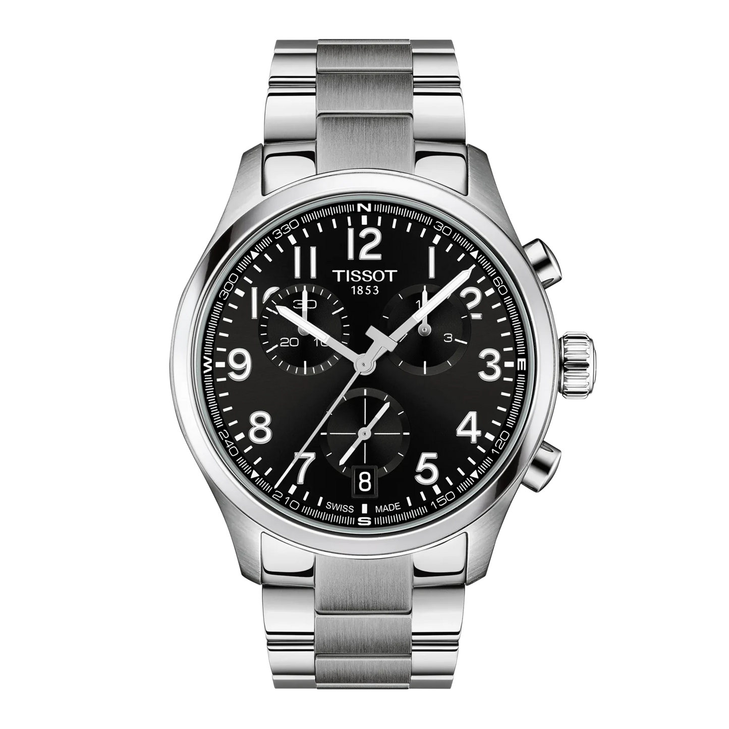 Chrono L 42mm Stainless Steel Quartz Watch