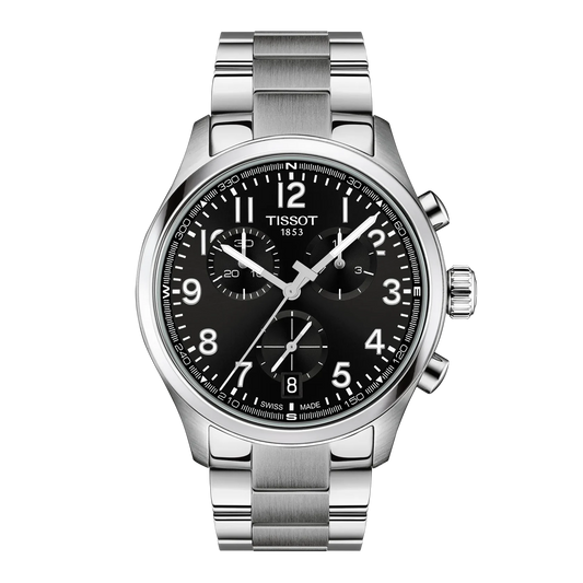 Chrono L 42mm Stainless Steel Quartz Watch