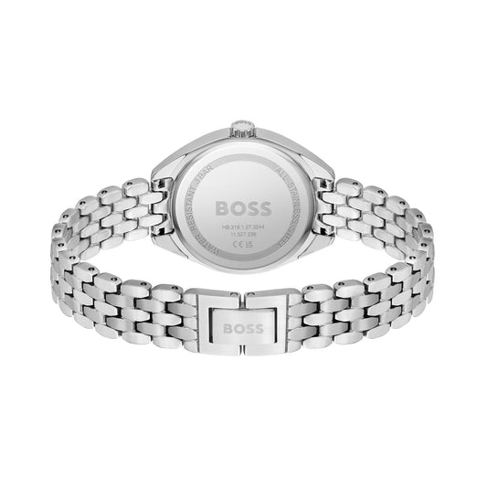 Mae Silver Stainless Steel Ladies BOSS Watch