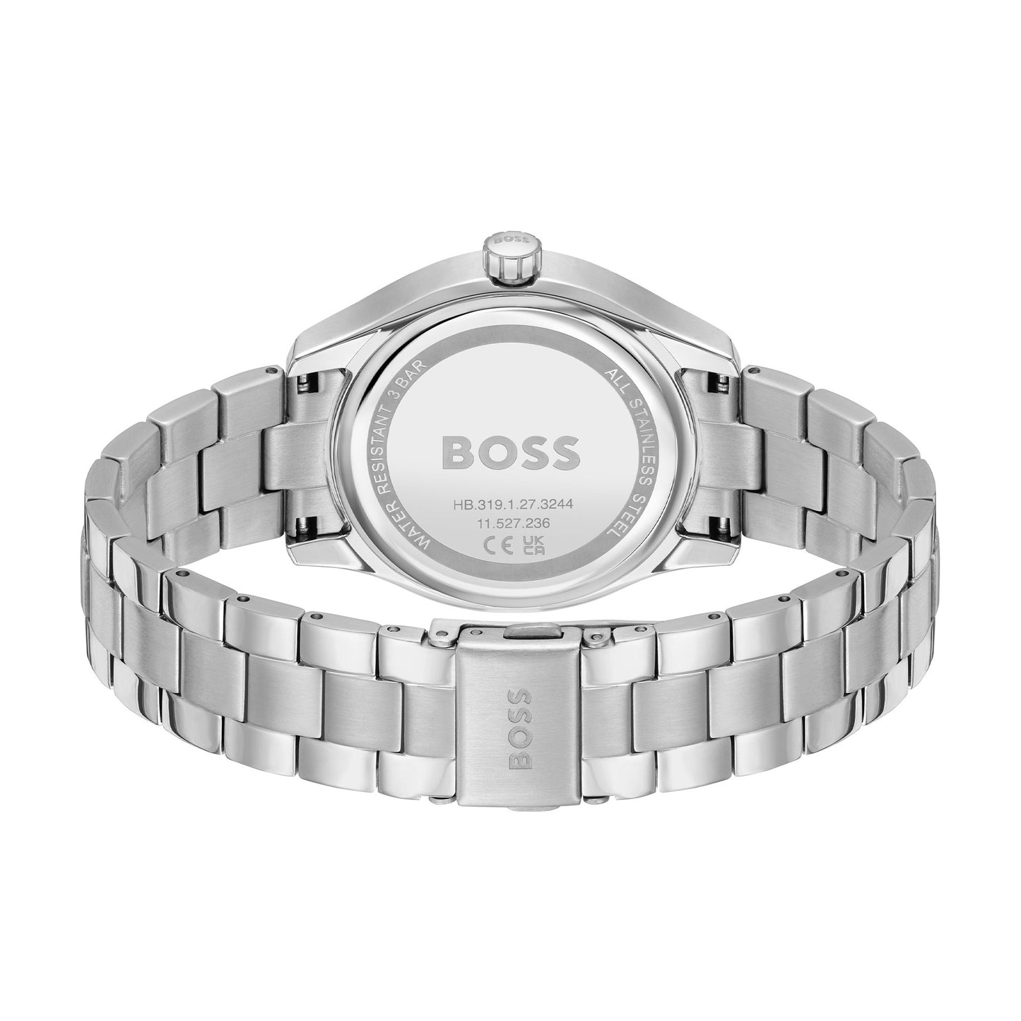 Lida 38mm Silver Ladies BOSS Watch