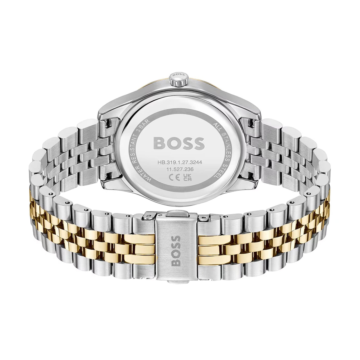 Graceful 36mm Gold Tone Ladies BOSS Watch