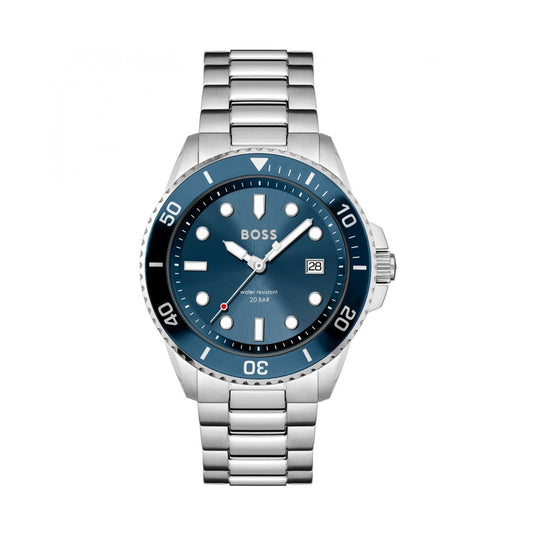 Ace 43mm Blue Dial Mens BOSS Watch