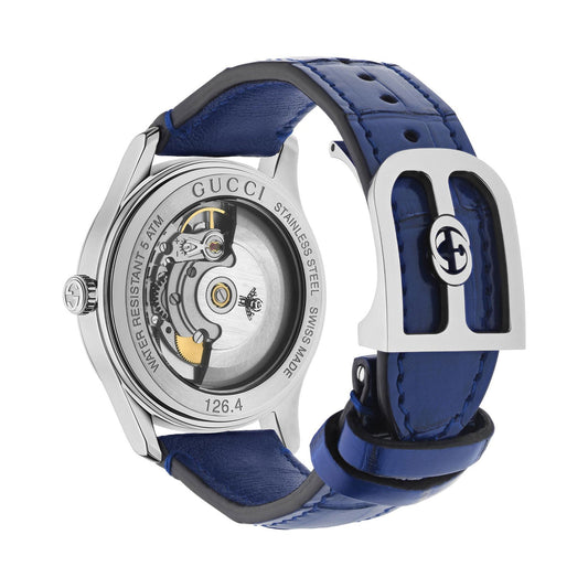 G-Timeless 38mm Automatic Lapiz Blue Dial Watch